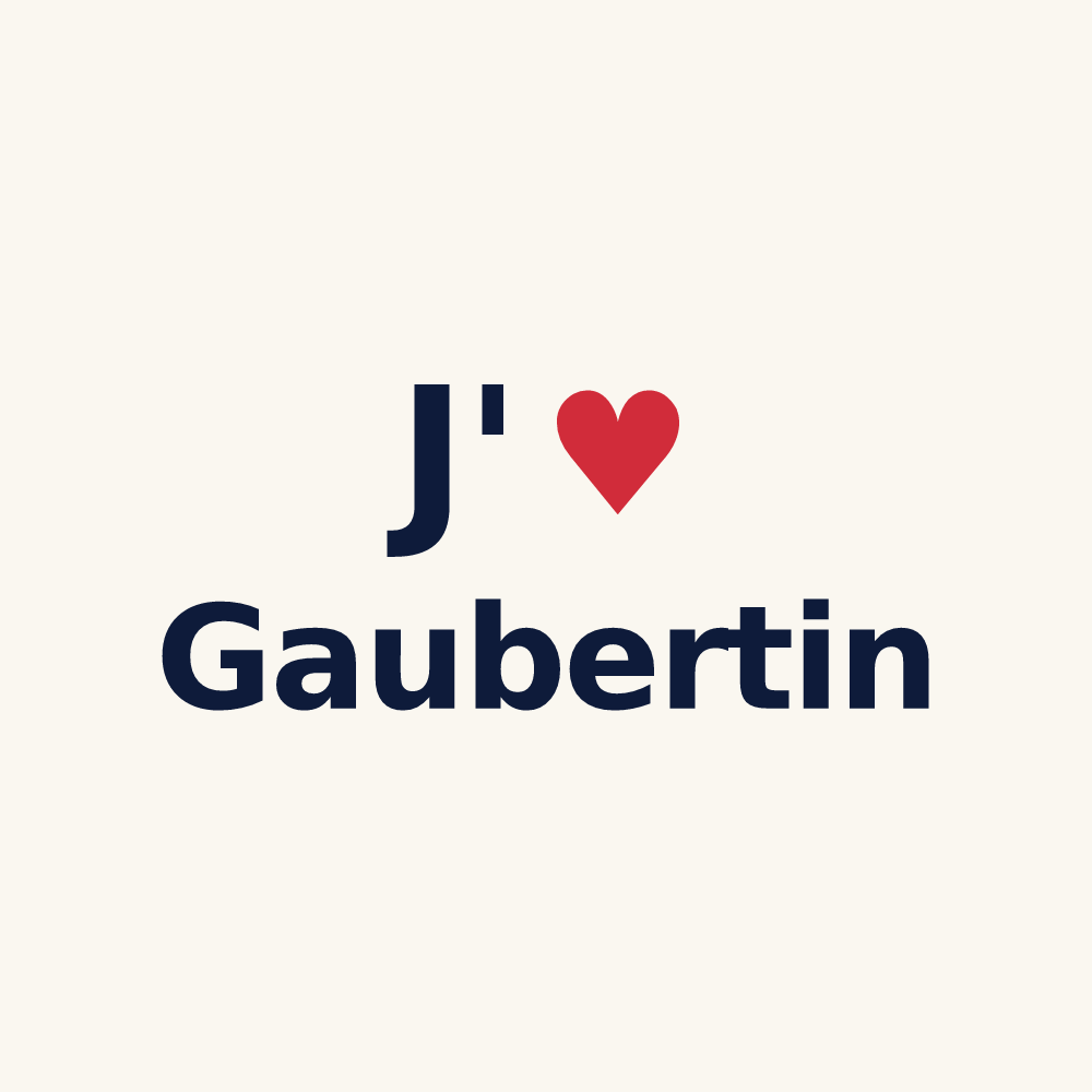 Tasse personnalisée Gaubertin — design J'aime Gaubertin