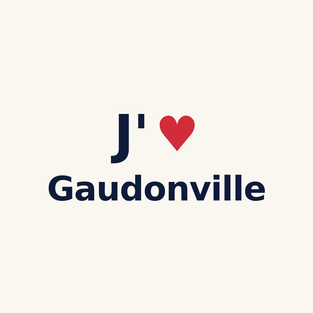 Tasse personnalisée Gaudonville — design J'aime Gaudonville