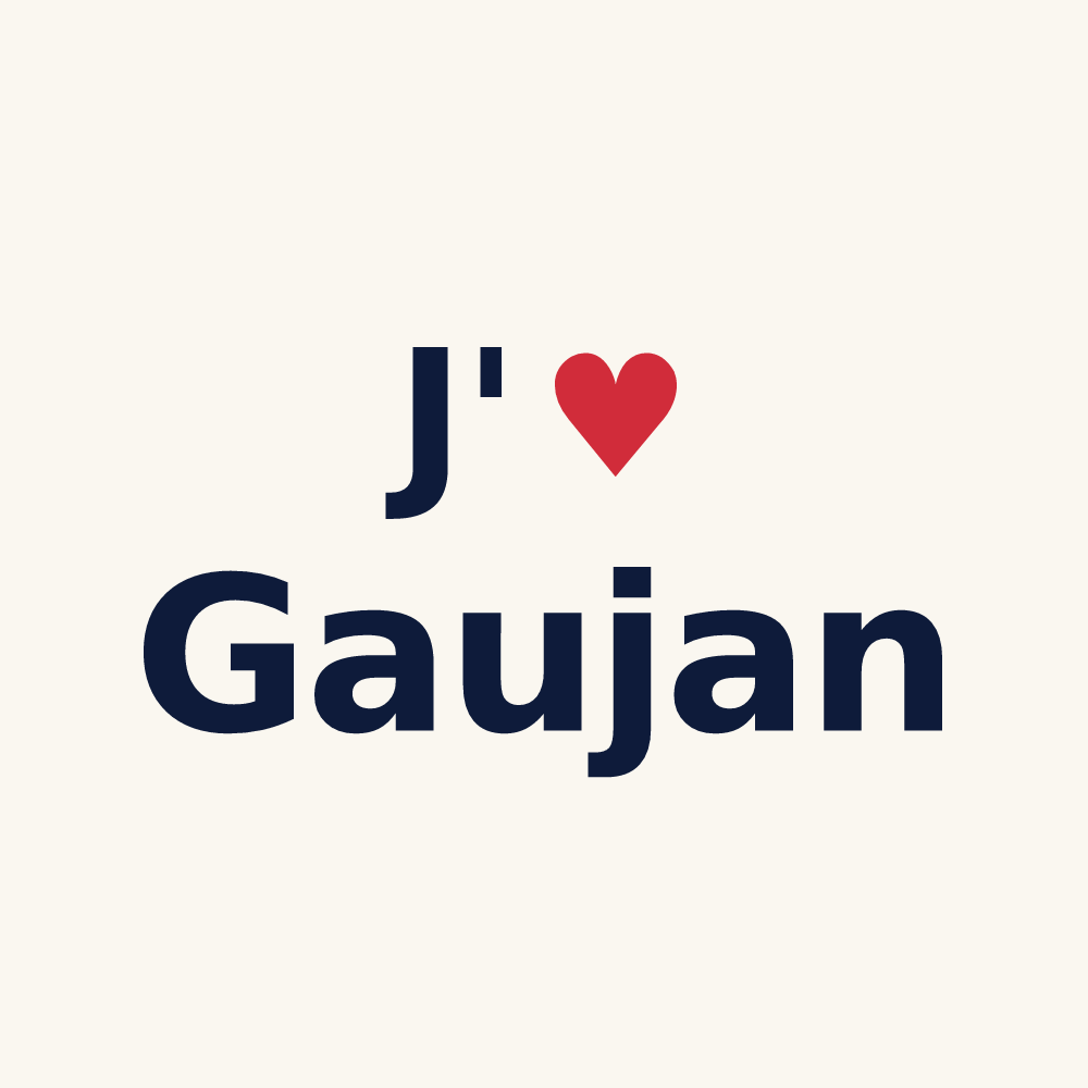 Tasse personnalisée Gaujan — design J'aime Gaujan