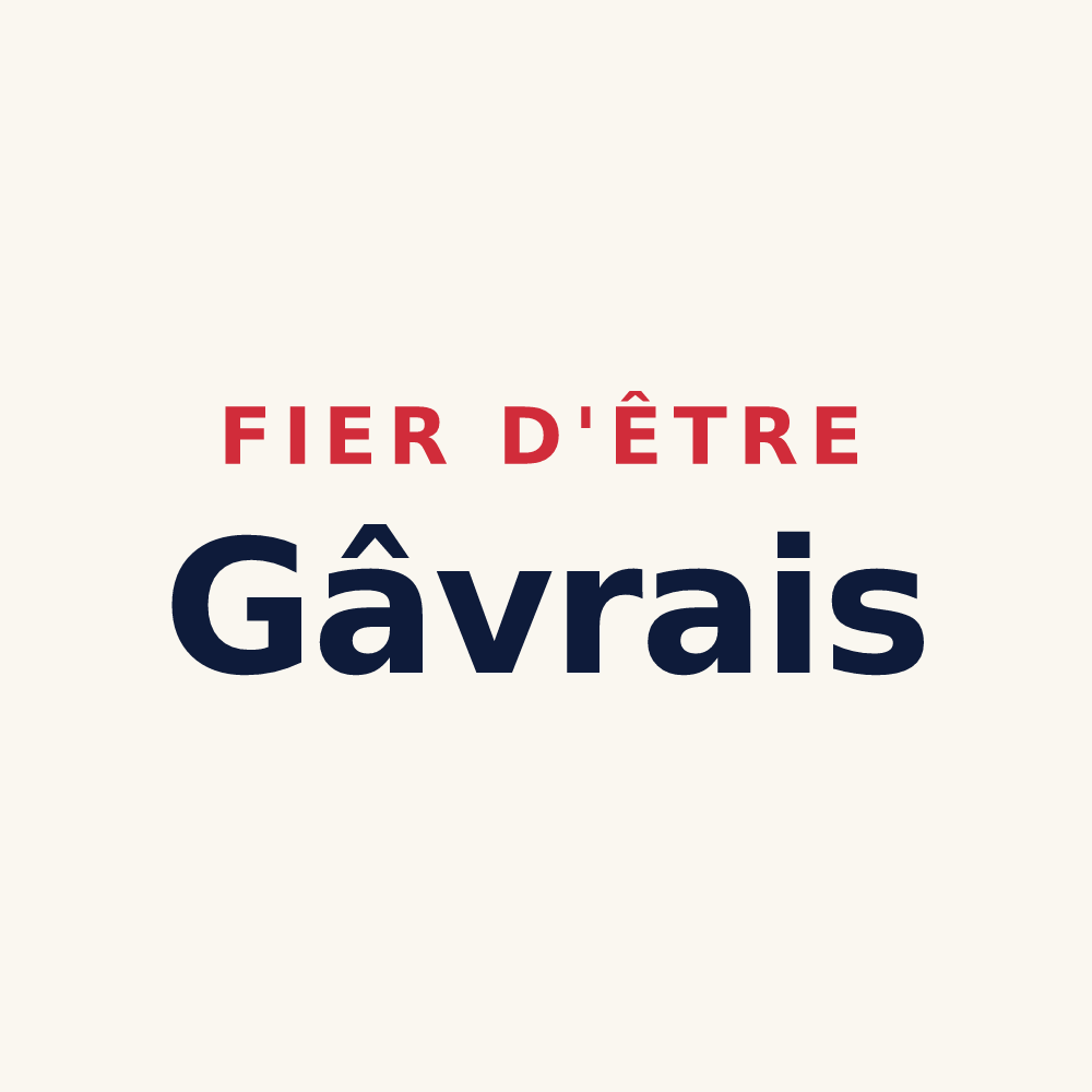 Tasse « Fier d'être Gâvrais » — design pour Gâvres