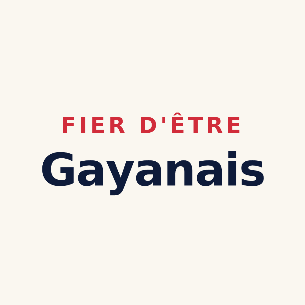 Tasse « Fier d'être Gayanais » — design pour Gayan