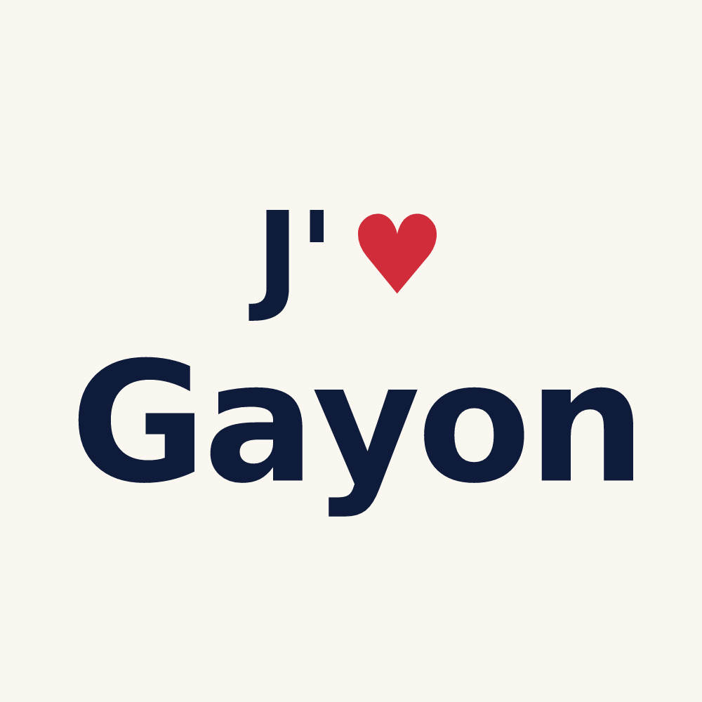 Tasse personnalisée Gayon — design J'aime Gayon