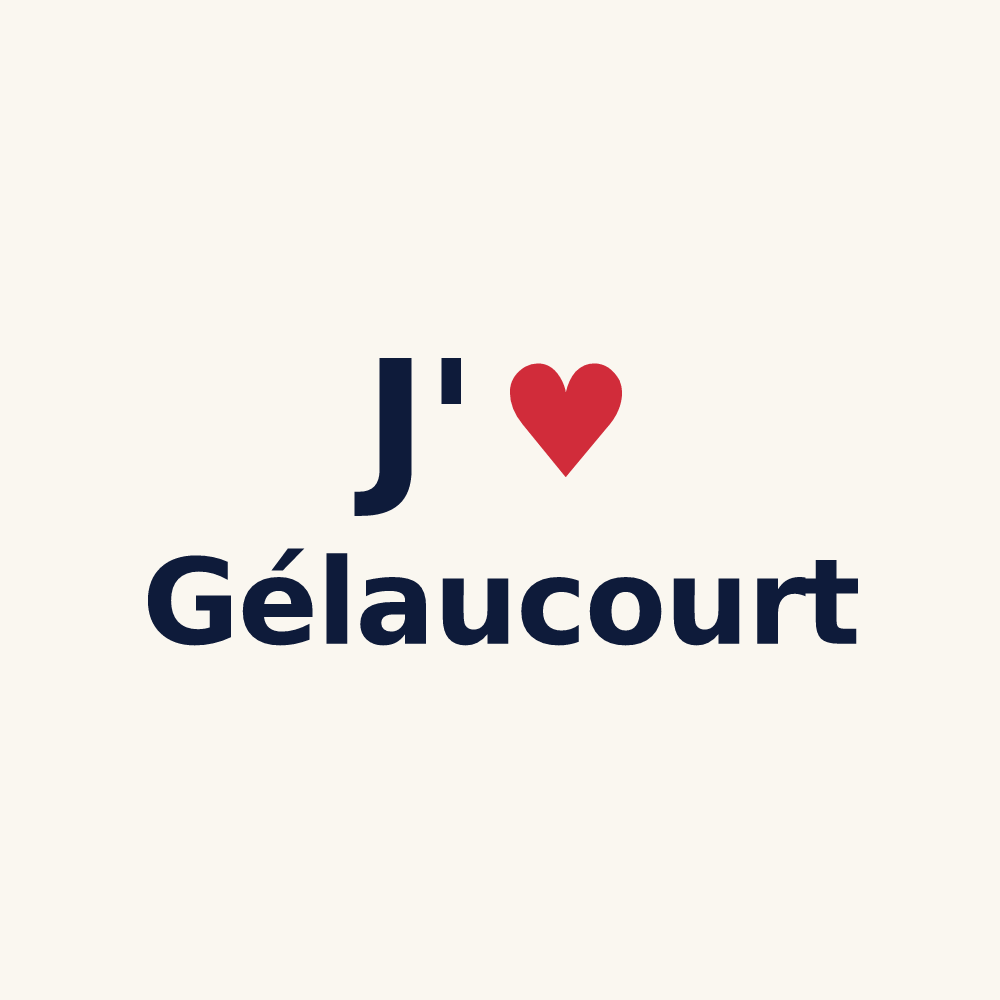 Tasse personnalisée Gélaucourt — design J'aime Gélaucourt
