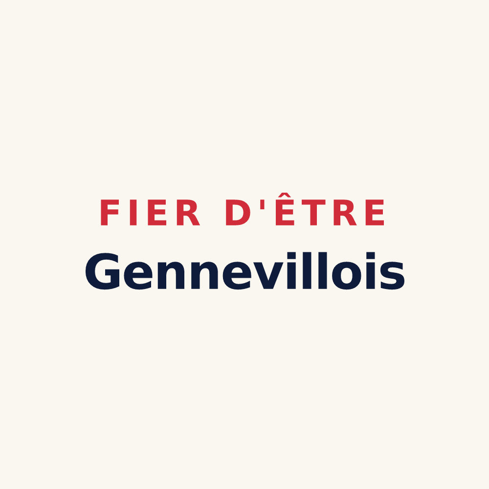 Tasse « Fier d'être Gennevillois » — design pour Gennevilliers