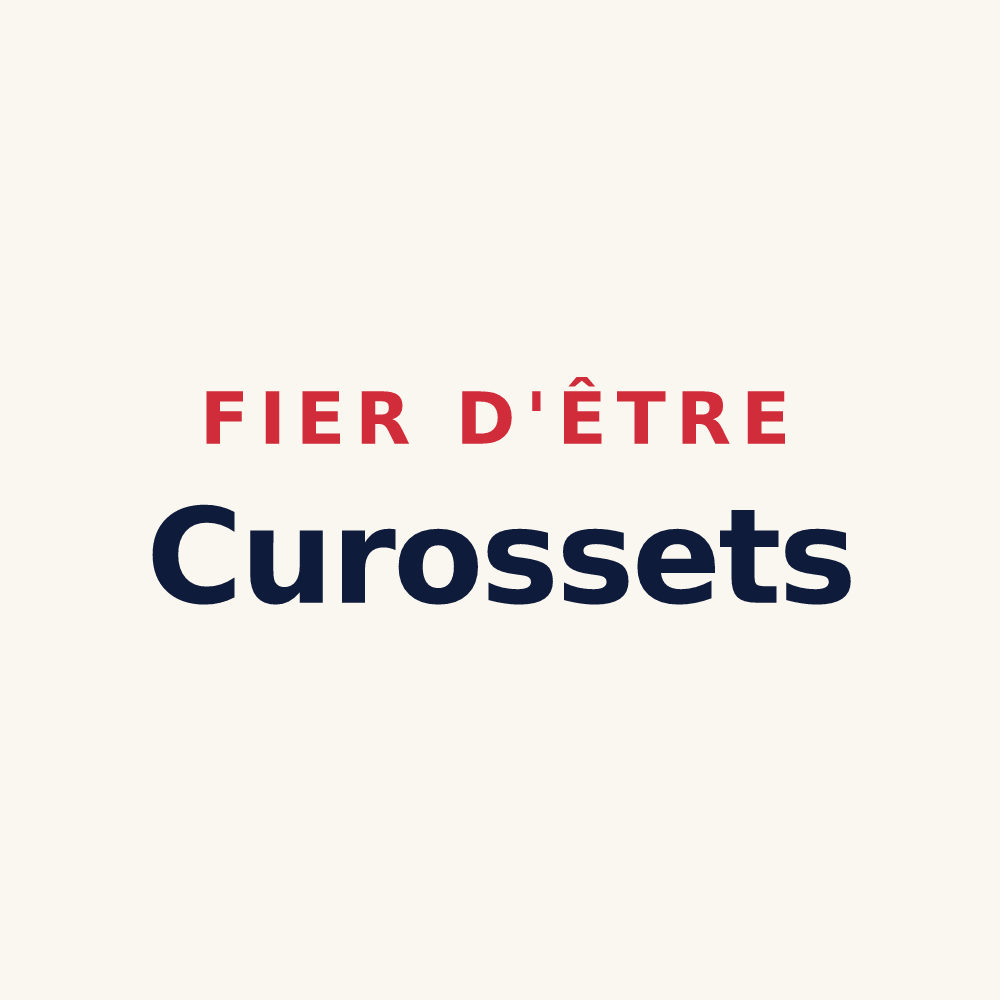 Tasse « Fier d'être Curossets » — design pour Géovreisset