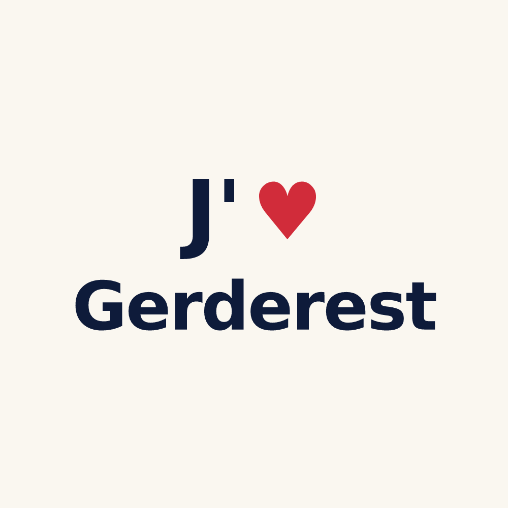 Tasse personnalisée Gerderest — design J'aime Gerderest