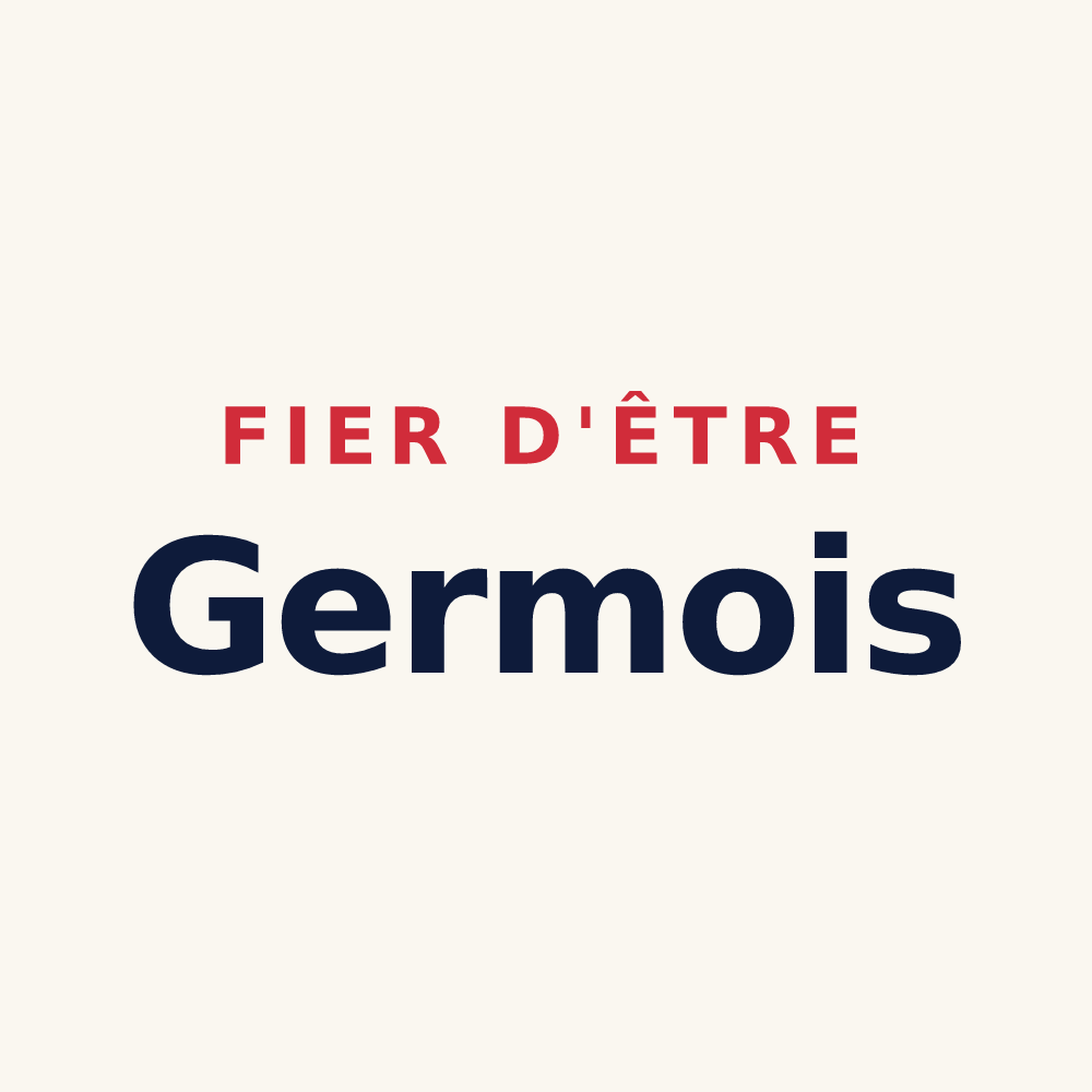 Tasse « Fier d'être Germois » — design pour Germ
