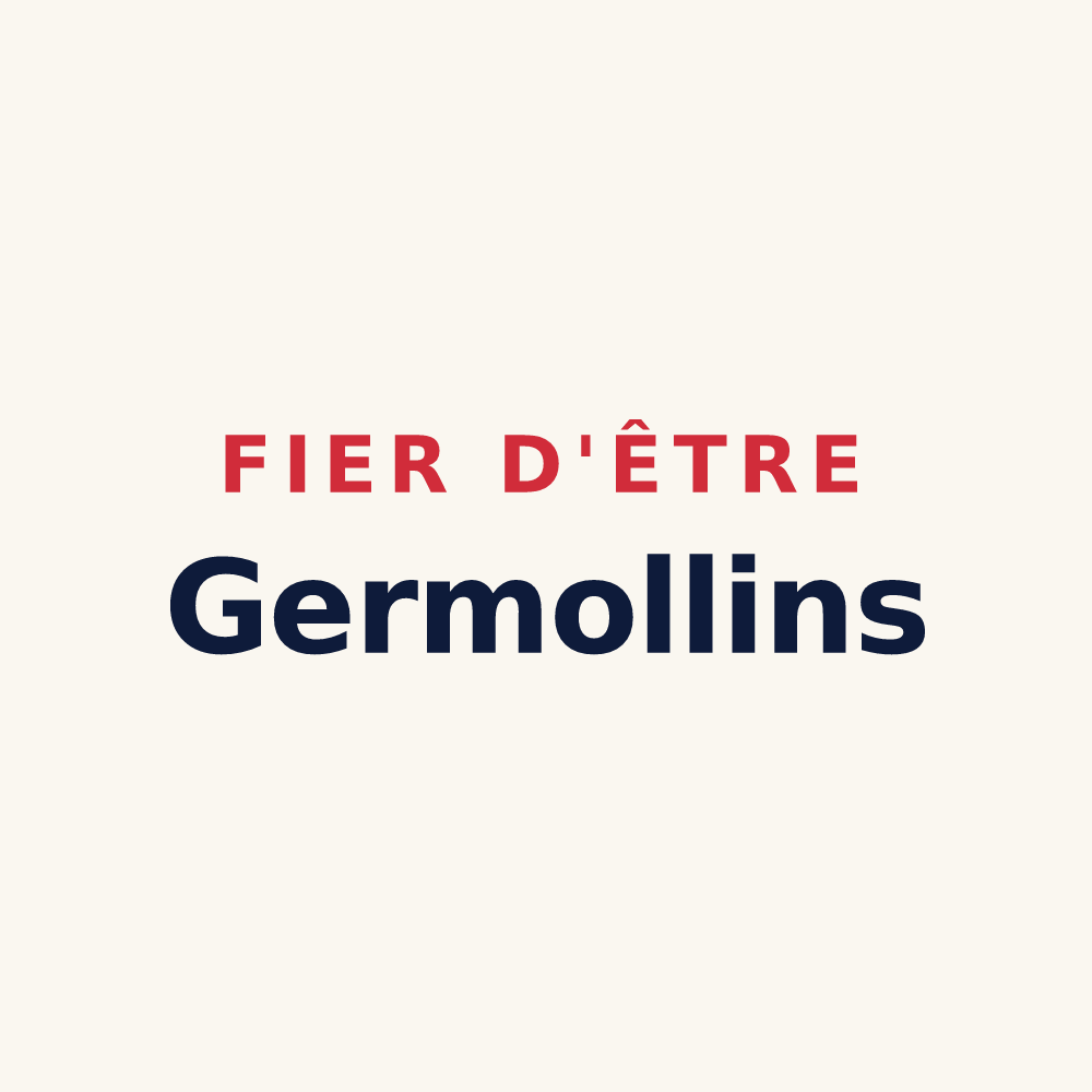 Tasse « Fier d'être Germollins » — design pour Germolles-sur-Grosne