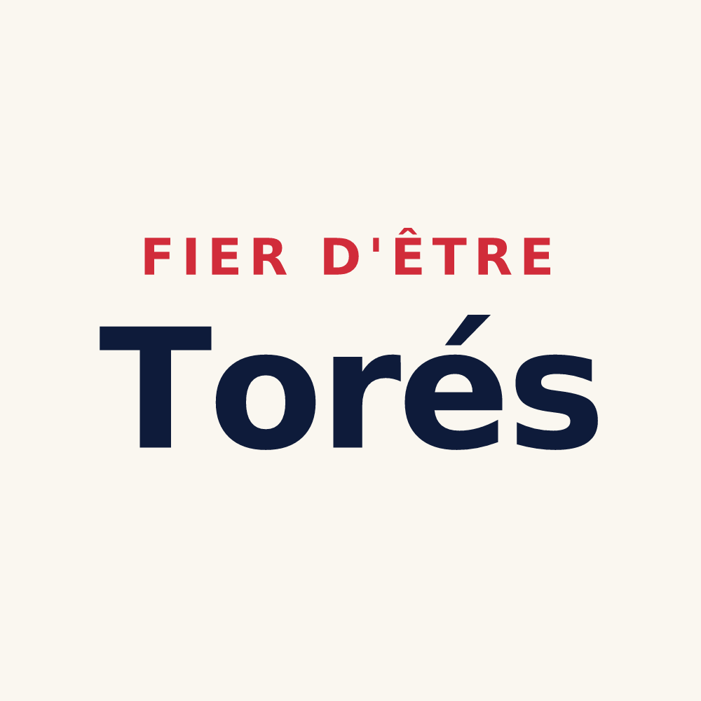 Tasse « Fier d'être Torés » — design pour Gespunsart