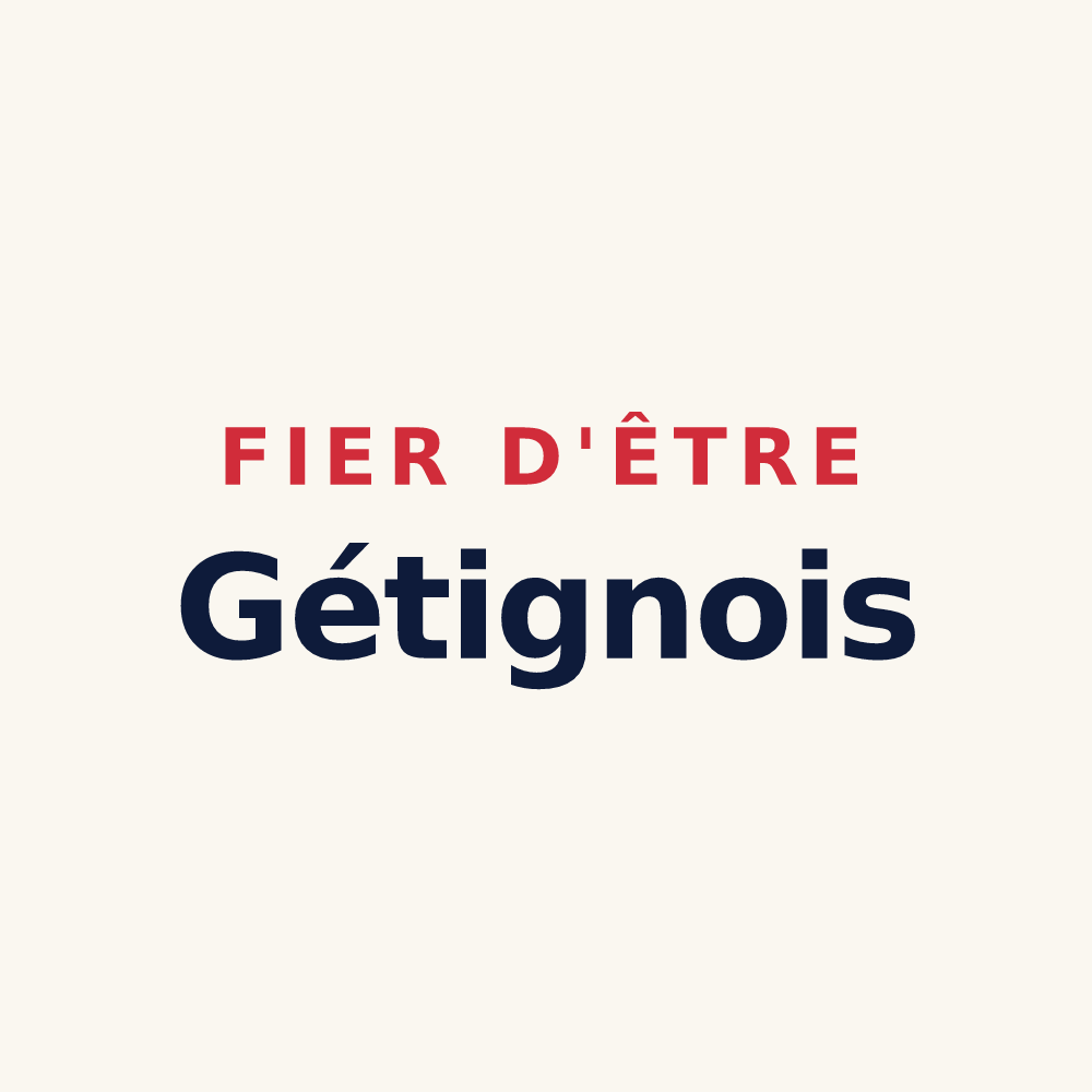 Tasse « Fier d'être Gétignois » — design pour Gétigné