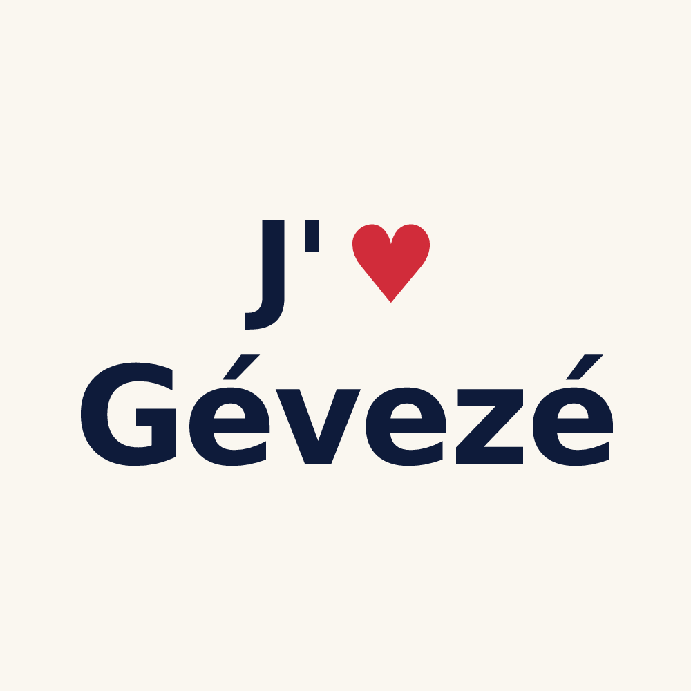 Tasse personnalisée Gévezé — design J'aime Gévezé