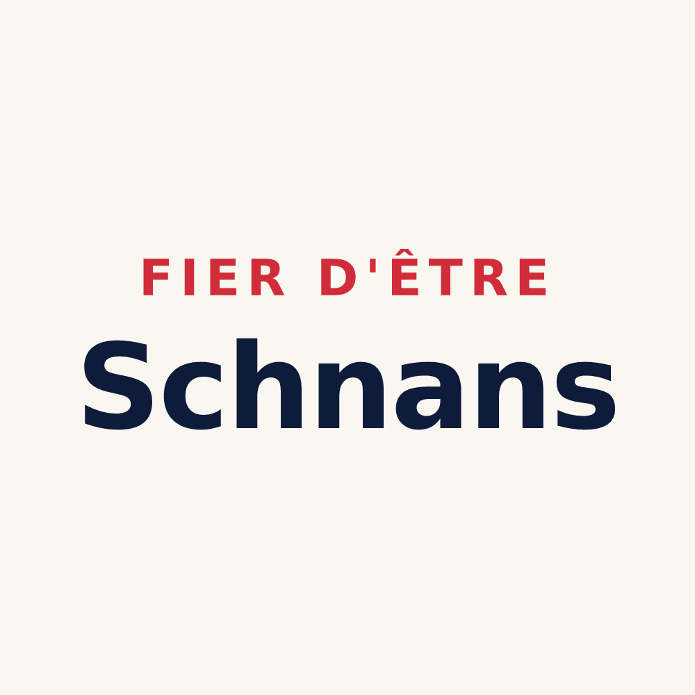 Tasse « Fier d'être Schnans » — design pour Gevigney-et-Mercey