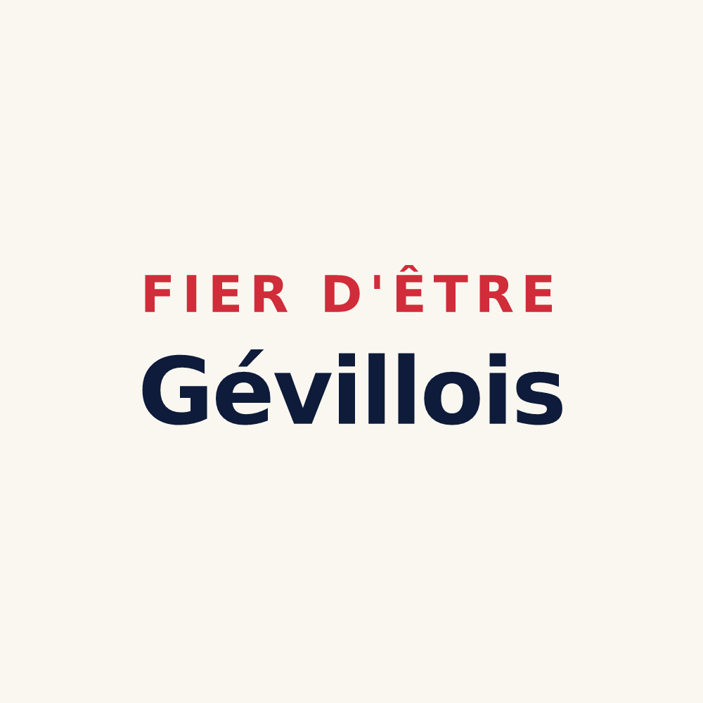 Tasse « Fier d'être Gévillois » — design pour Geville