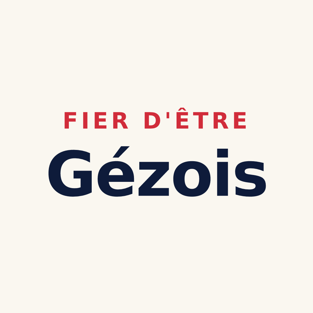 Tasse « Fier d'être Gézois » — design pour Gez-ez-Angles