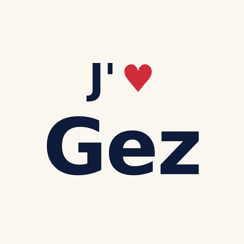 Tasse personnalisée Gez — design J'aime Gez