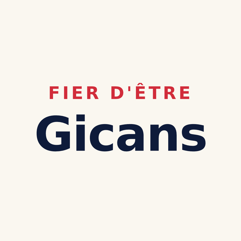 Tasse « Fier d'être Gicans » — design pour Giez
