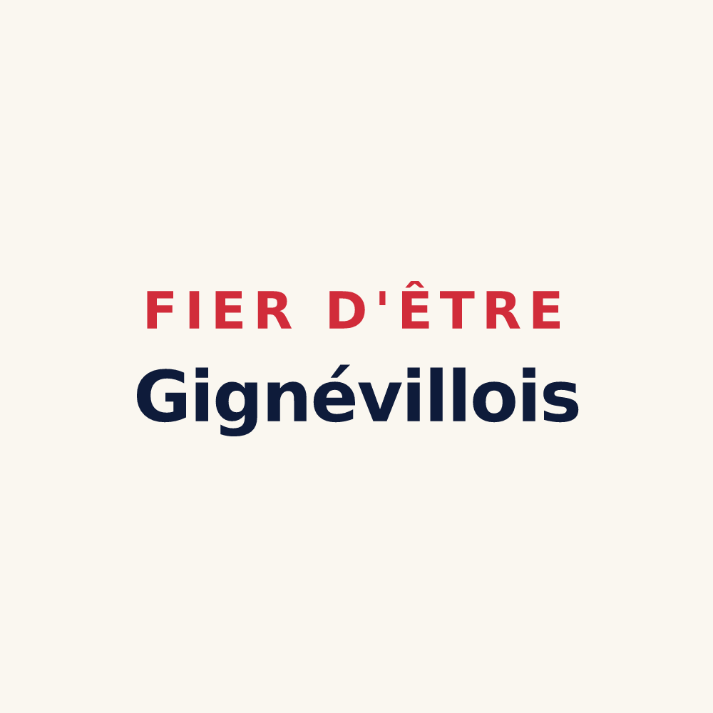 Tasse « Fier d'être Gignévillois » — design pour Gignéville
