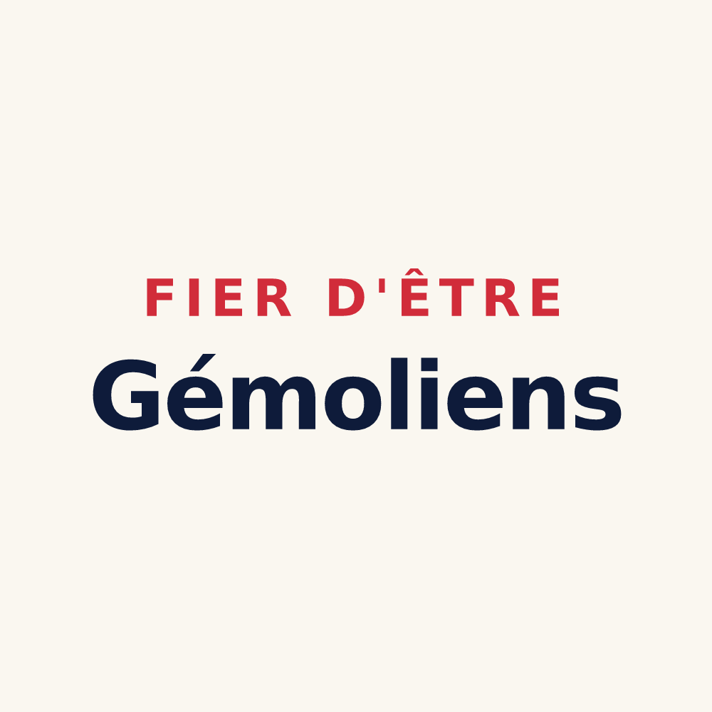 Tasse « Fier d'être Gémoliens » — design pour Gimouille