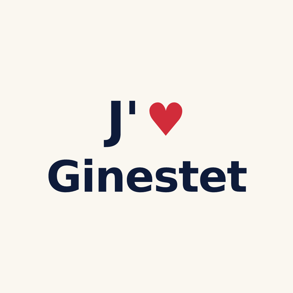 Tasse personnalisée Ginestet — design J'aime Ginestet