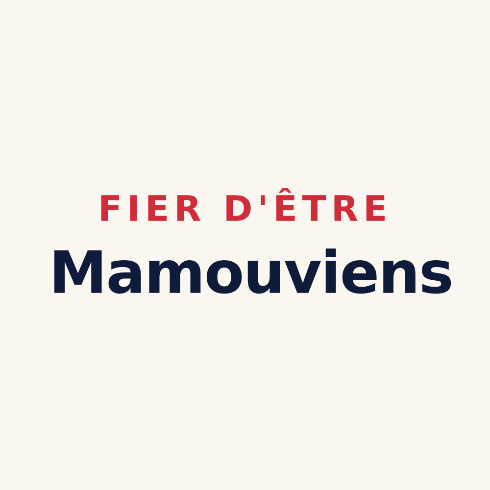 Tasse « Fier d'être Mamouviens » — design pour Giou-de-Mamou