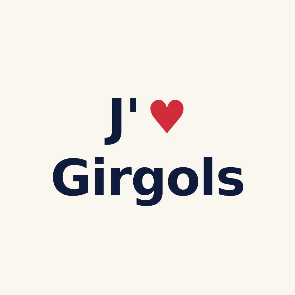 Tasse personnalisée Girgols — design J'aime Girgols