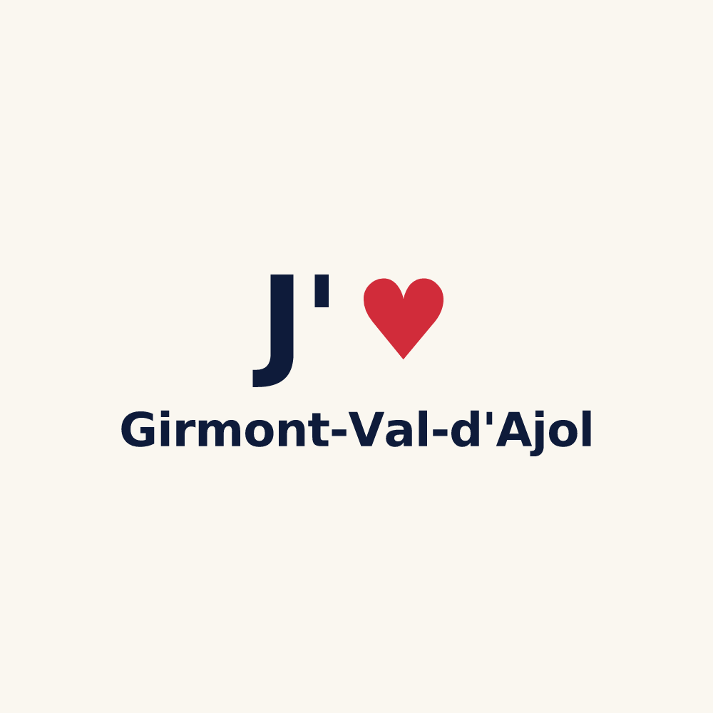 Tasse personnalisée Girmont-Val-d'Ajol — design J'aime Girmont-Val-d'Ajol