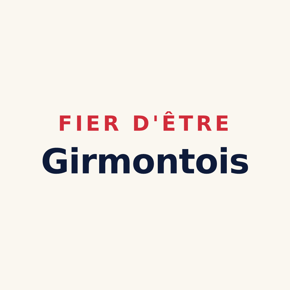Tasse « Fier d'être Girmontois » — design pour Girmont-Val-d'Ajol