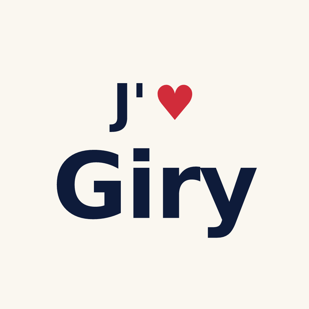 Tasse personnalisée Giry — design J'aime Giry