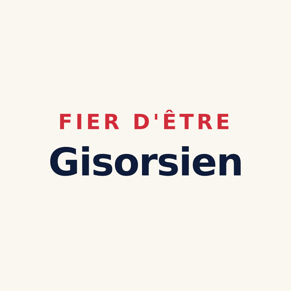 Tasse « Fier d'être Gisorsien » — design pour Gisors