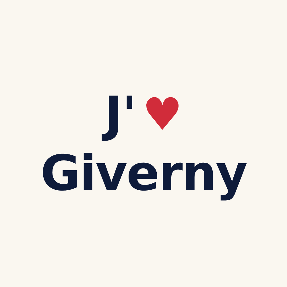 Tasse personnalisée Giverny — design J'aime Giverny