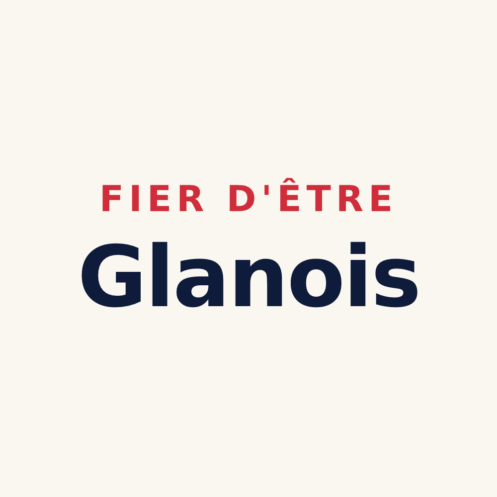 Tasse « Fier d'être Glanois » — design pour Glanes