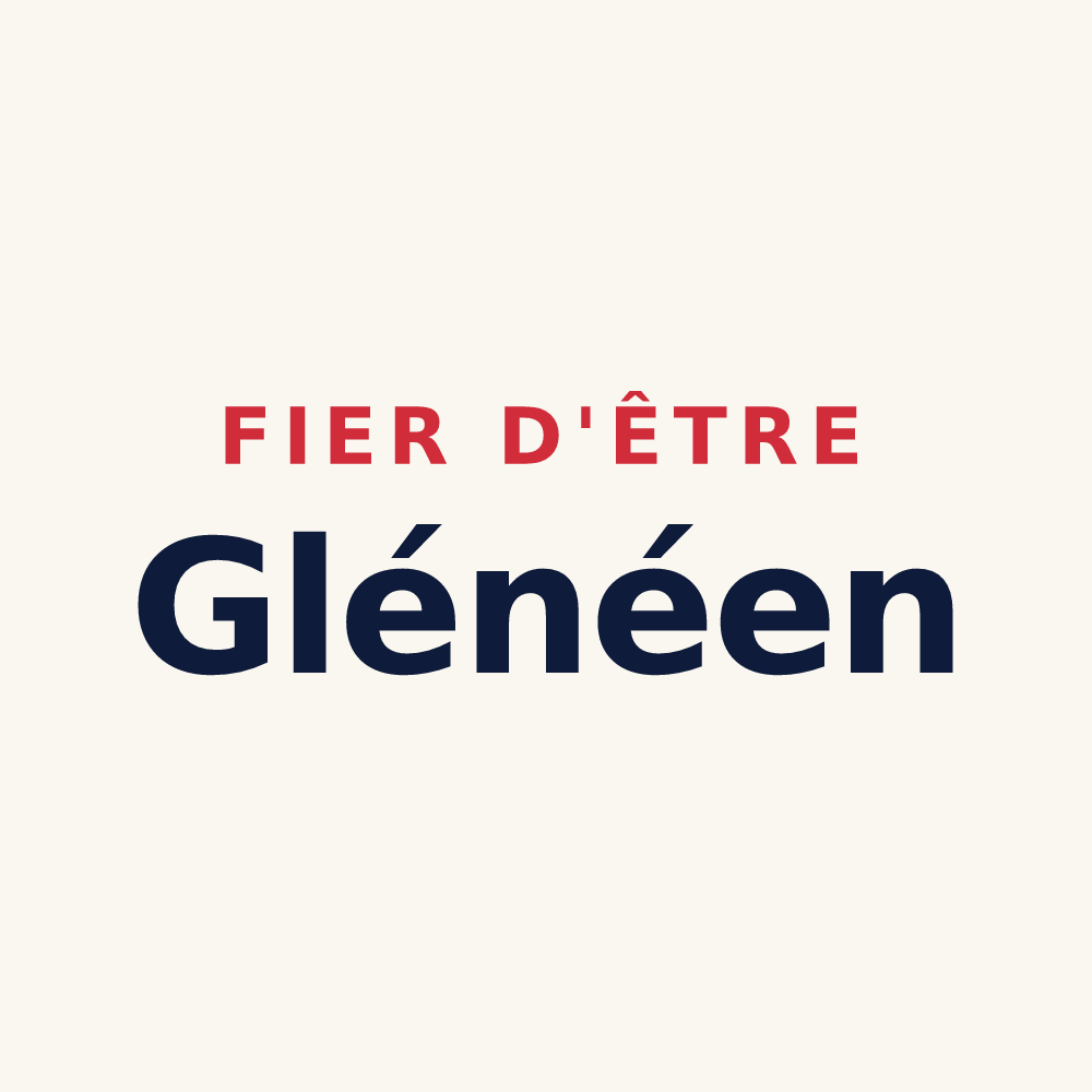Tasse « Fier d'être Glénéen » — design pour Glénay