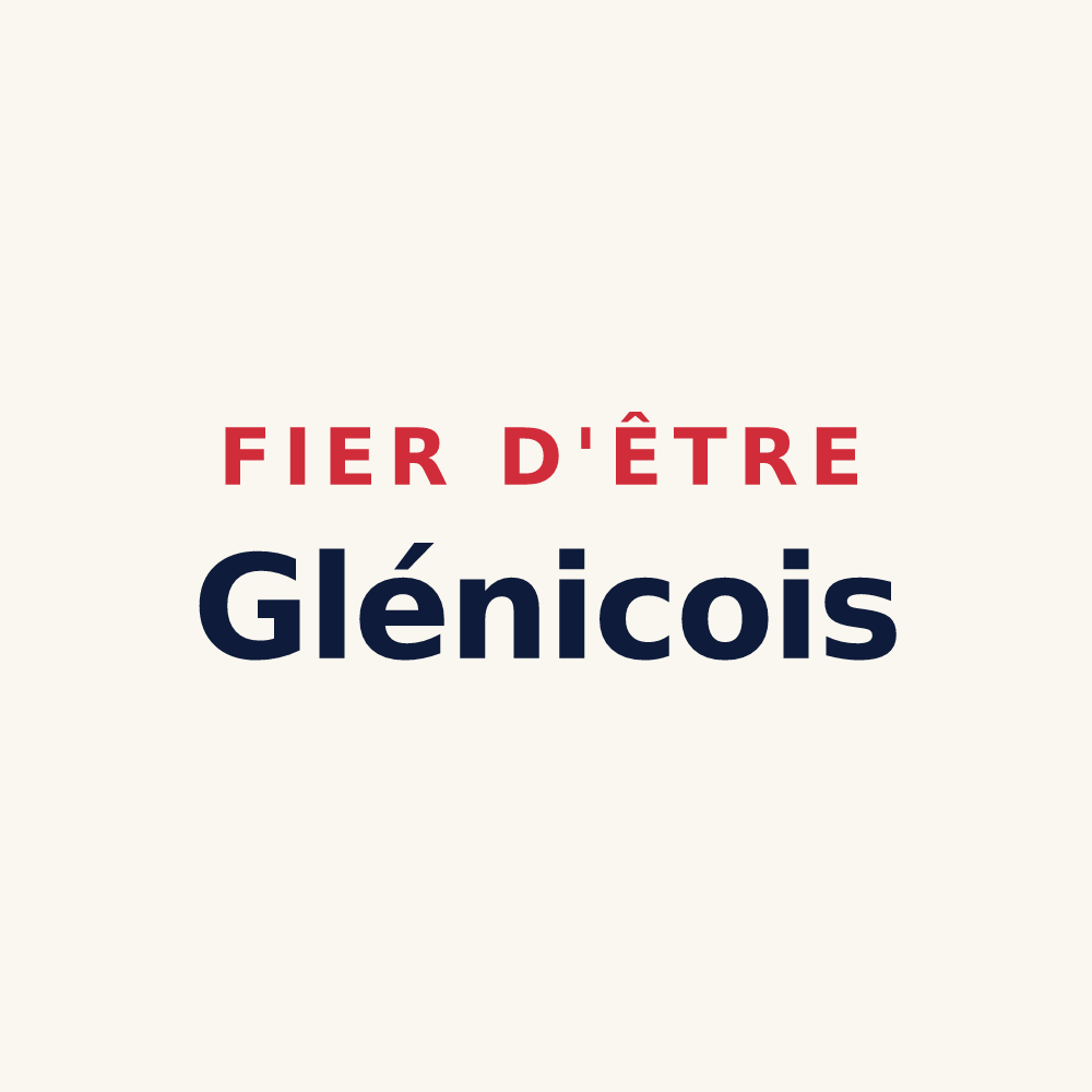 Tasse « Fier d'être Glénicois » — design pour Glénic