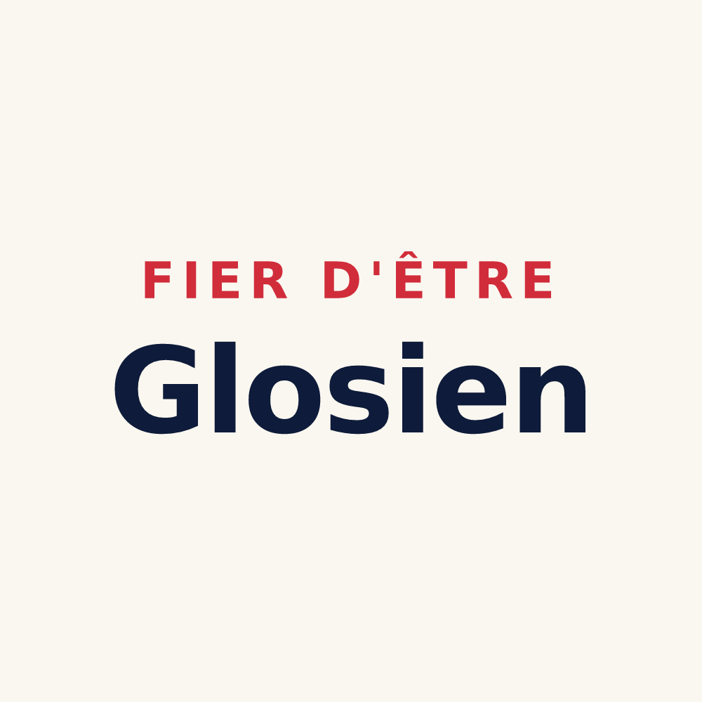 Tasse « Fier d'être Glosien » — design pour Glos-sur-Risle