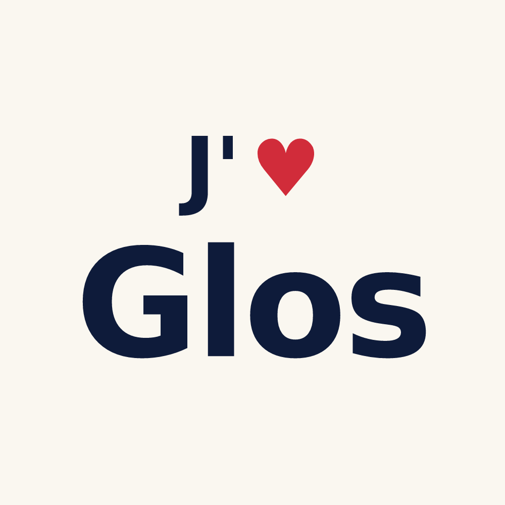 Tasse personnalisée Glos — design J'aime Glos