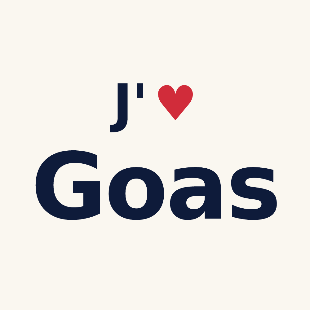 Tasse personnalisée Goas — design J'aime Goas
