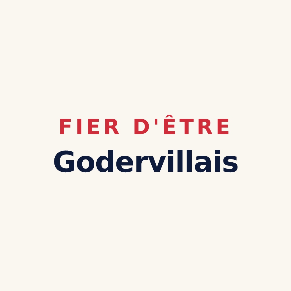 Tasse « Fier d'être Godervillais » — design pour Goderville