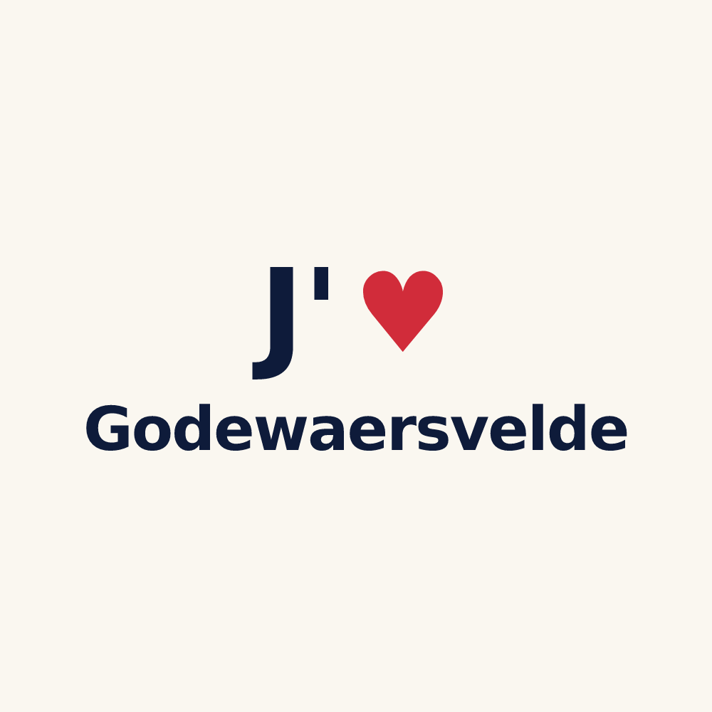 Tasse personnalisée Godewaersvelde — design J'aime Godewaersvelde