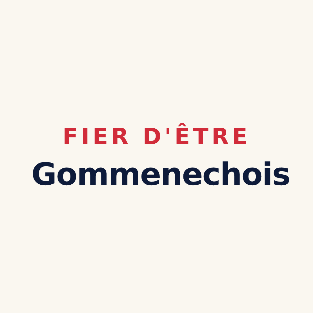 Tasse « Fier d'être Gommenechois » — design pour Gommenec'h