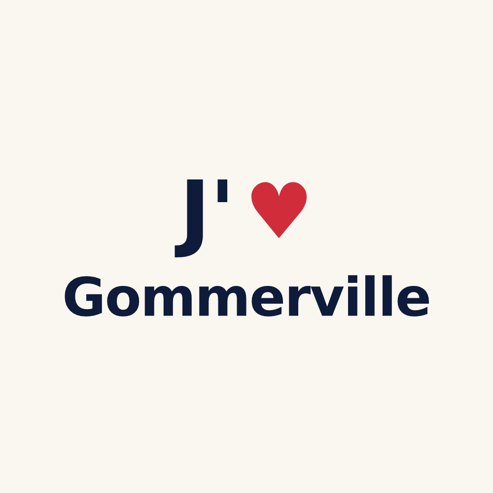 Tasse personnalisée Gommerville — design J'aime Gommerville