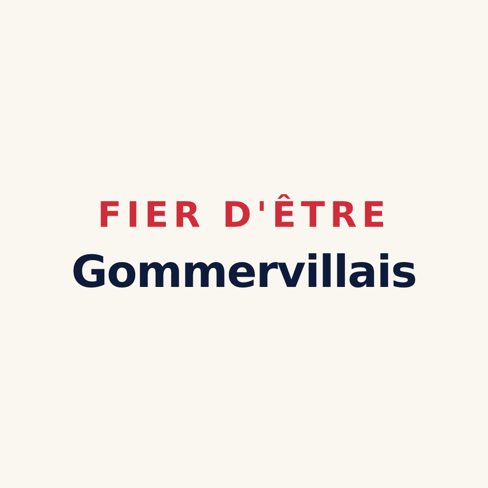 Tasse « Fier d'être Gommervillais » — design pour Gommerville