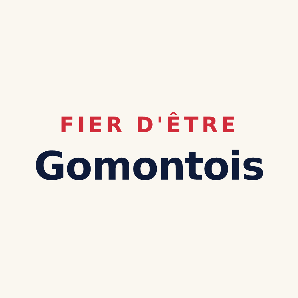 Tasse « Fier d'être Gomontois » — design pour Gomont