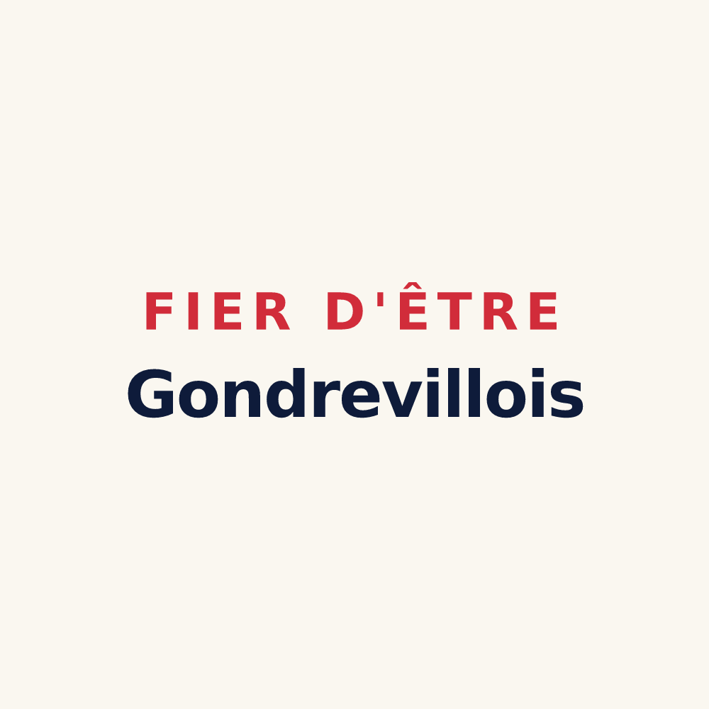 Tasse « Fier d'être Gondrevillois » — design pour Gondreville