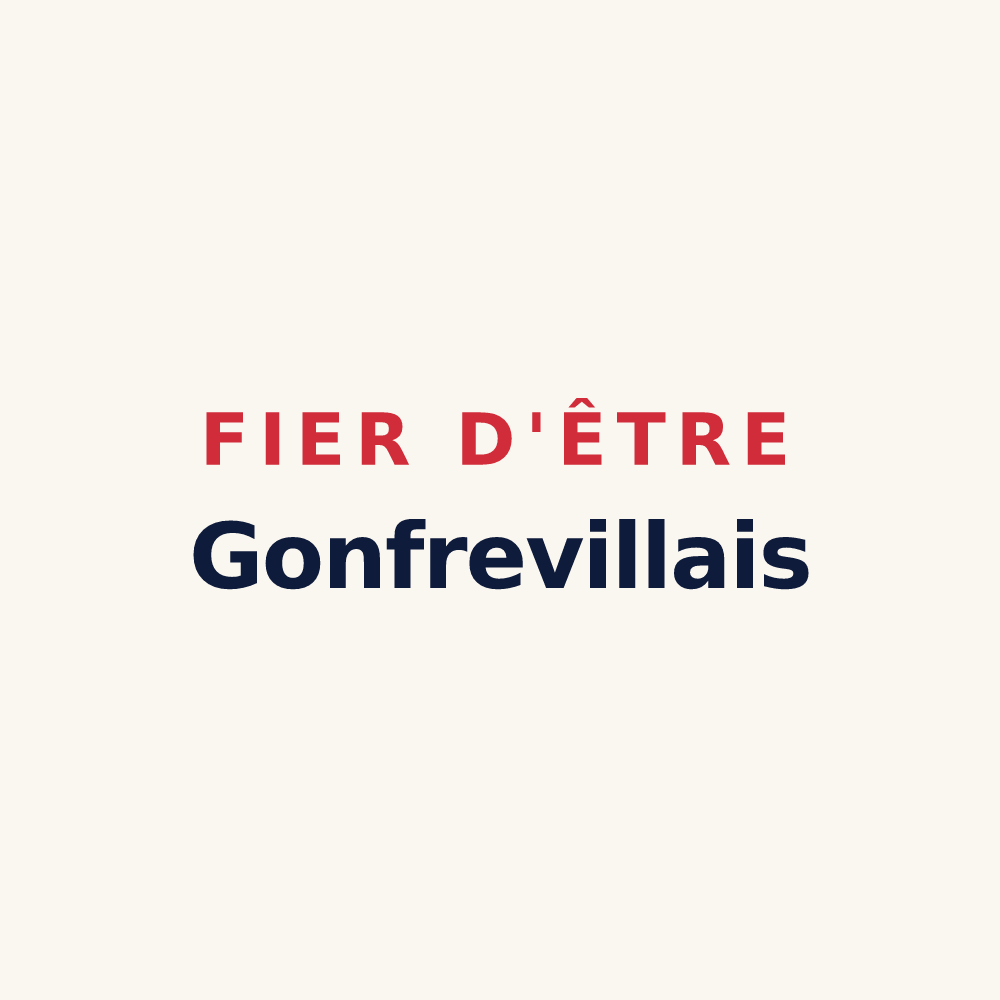 Tasse « Fier d'être Gonfrevillais » — design pour Gonfreville-l'Orcher