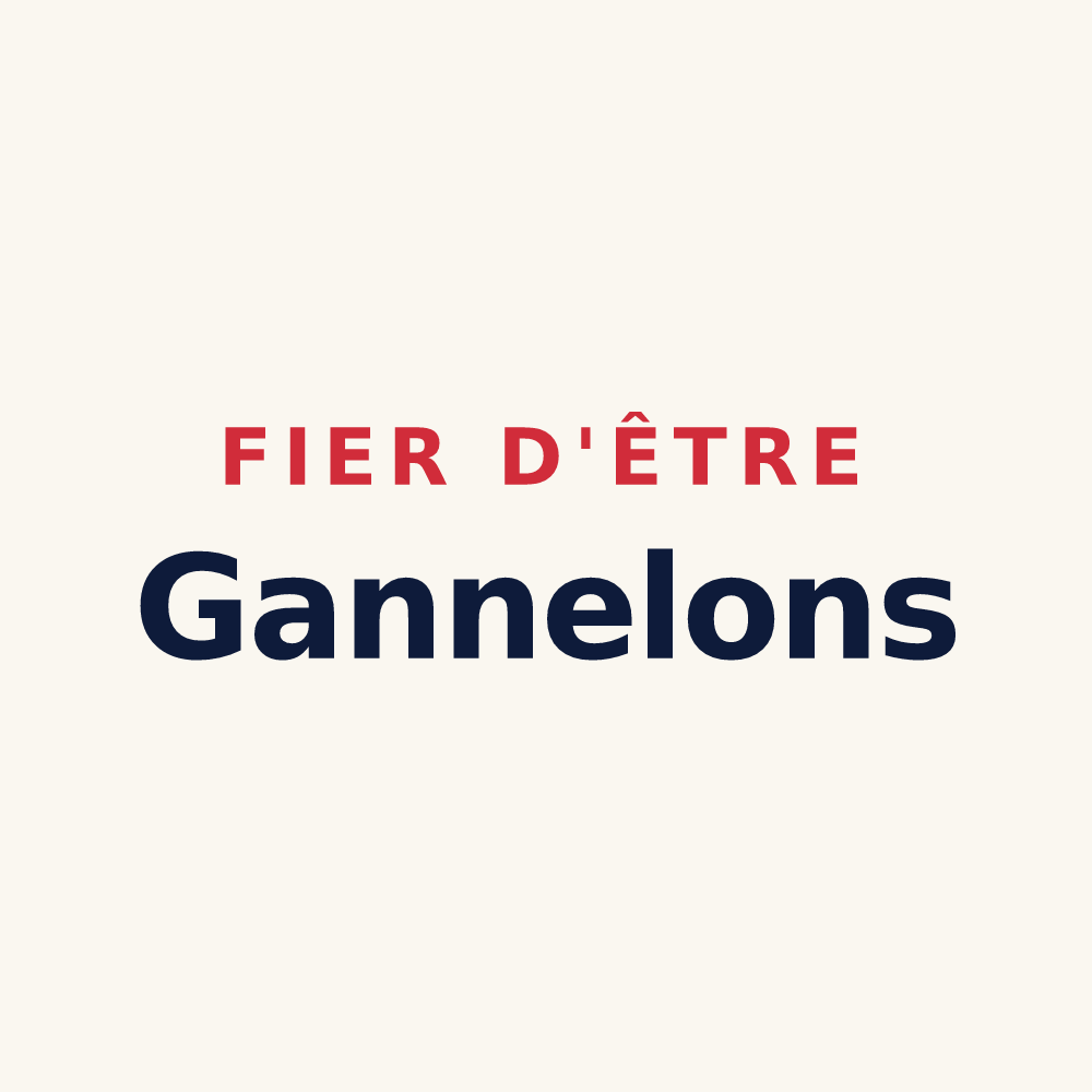 Tasse « Fier d'être Gannelons » — design pour Gonnelieu