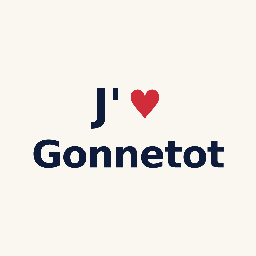 Tasse personnalisée Gonnetot — design J'aime Gonnetot