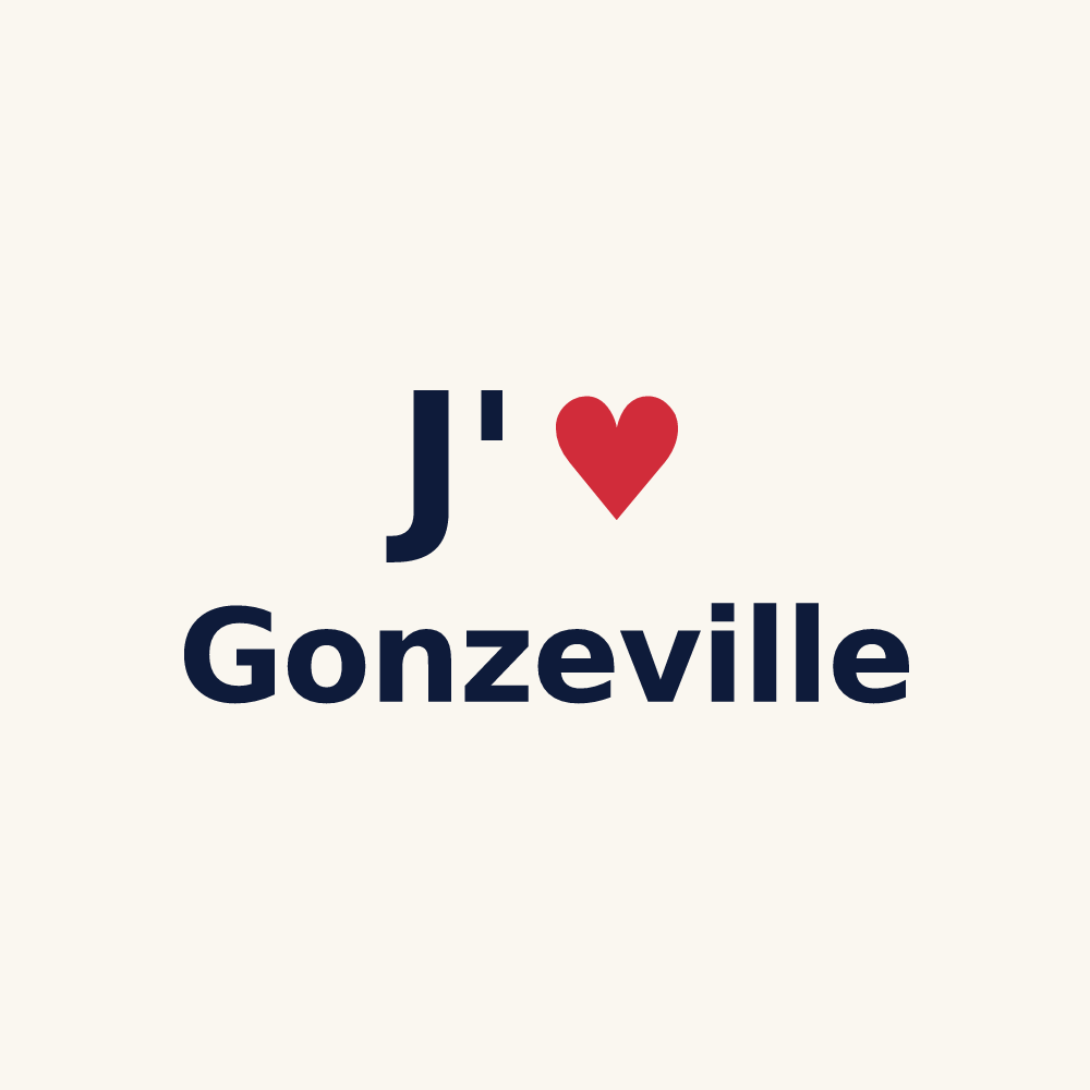 Tasse personnalisée Gonzeville — design J'aime Gonzeville