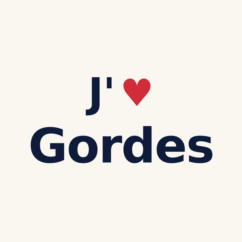 Tasse personnalisée Gordes — design J'aime Gordes