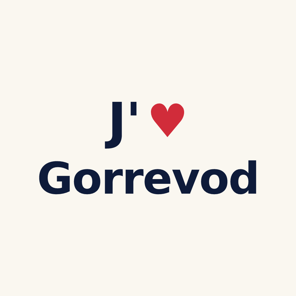 Tasse personnalisée Gorrevod — design J'aime Gorrevod