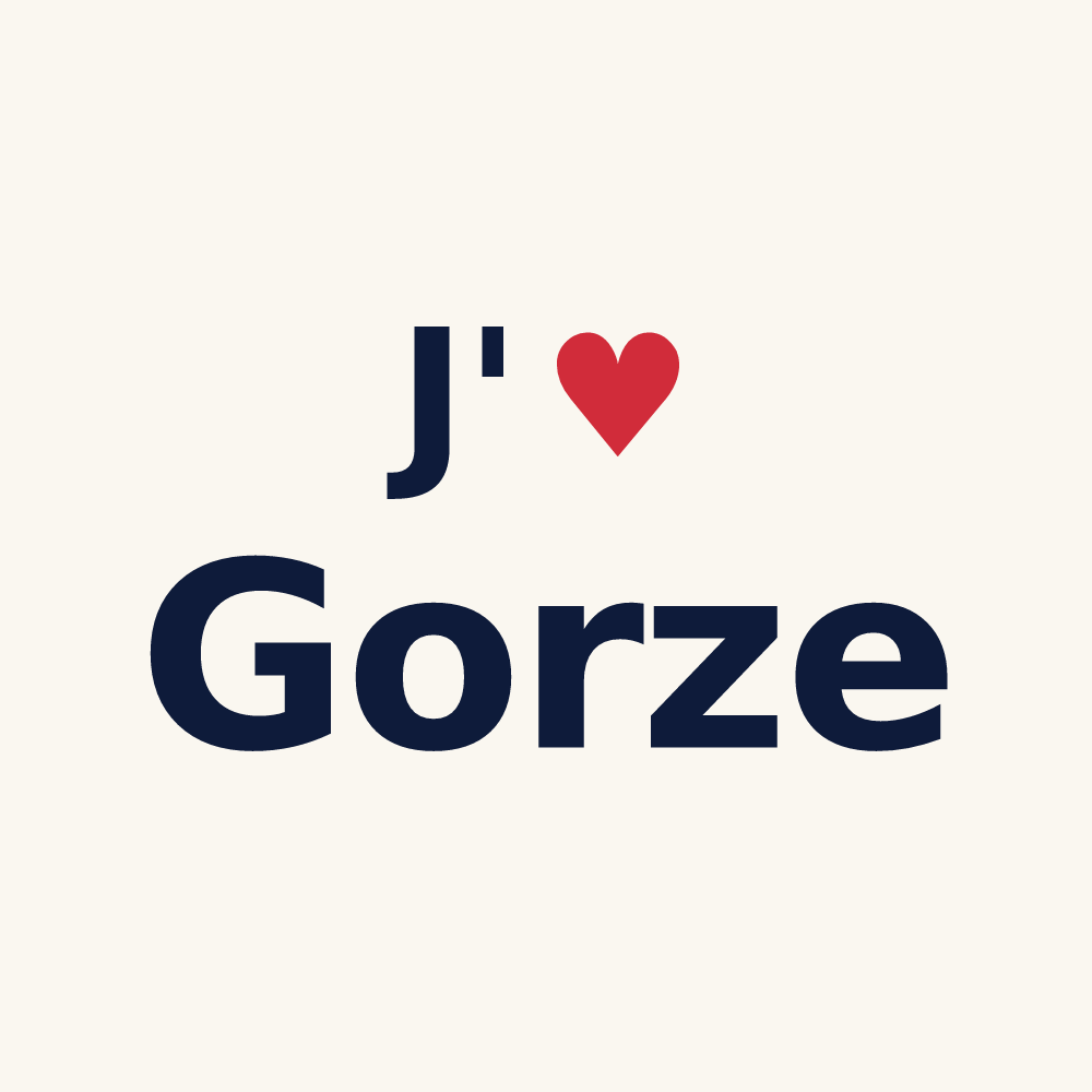 Tasse personnalisée Gorze — design J'aime Gorze